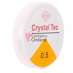 Fir din nylon Transparenta elastica pentru bijuterii de 0.5 / 6 metri Crystal Tec